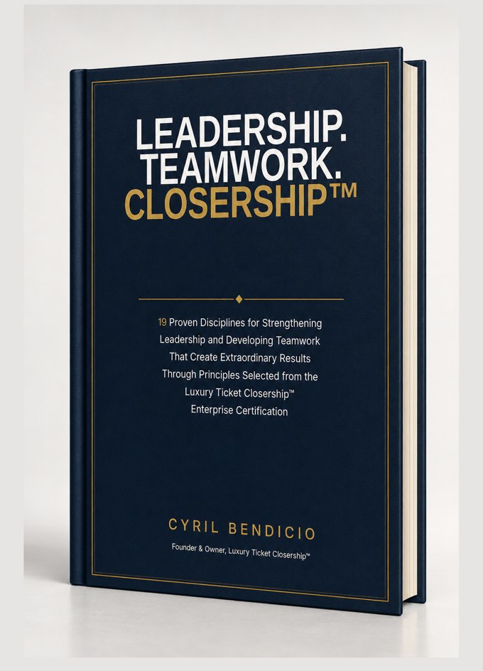 Leadership Teamwork Closership by Cyril Bendicio